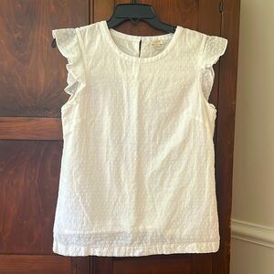 J. Crew GUC Dotted Swiss Top. Size 2